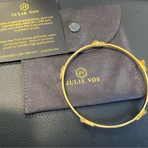 Julie Vos Bee Bangle, size Large